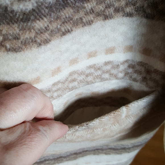 VTG BRAETAN Women's Wool Southwestern Aztec Tribal Blazer Sz Large - Picture 5 of 7